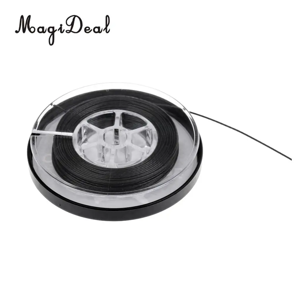 MagiDeal Carp Fishing Line Coated Hook Link Quick Sinking Braided Line Prevent winding coating Powerful with high strength