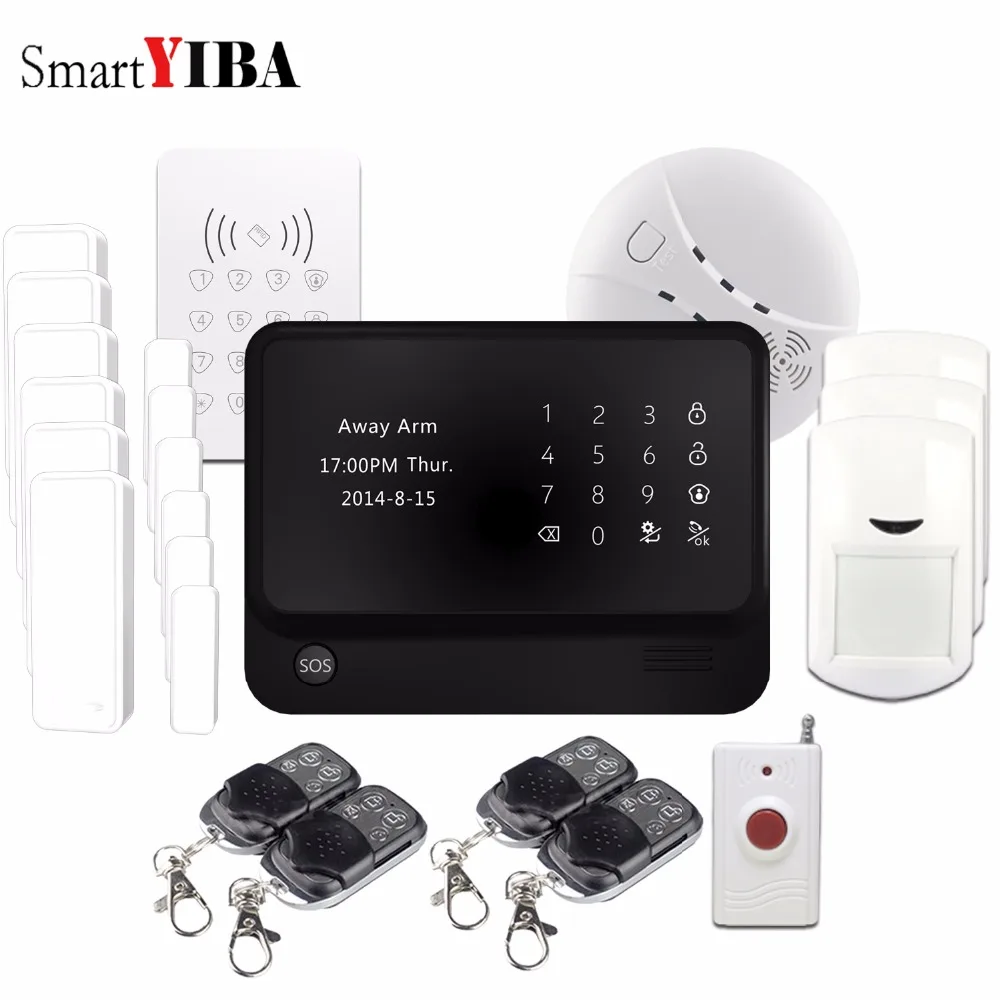 Система сигнализации SmartYIBA G90B Plus GSM Wi Fi набор для самостоятельной работы с ip