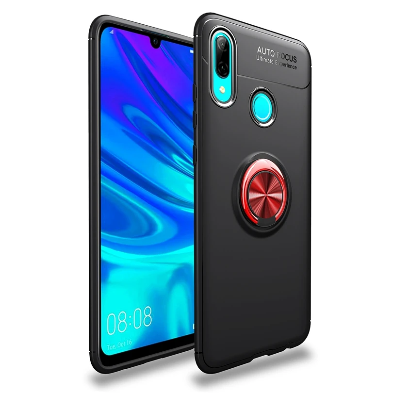 Для Huawei P Smart 2019 чехол магнитный автомобильный держатель Чехлы для 360 Вращающийся