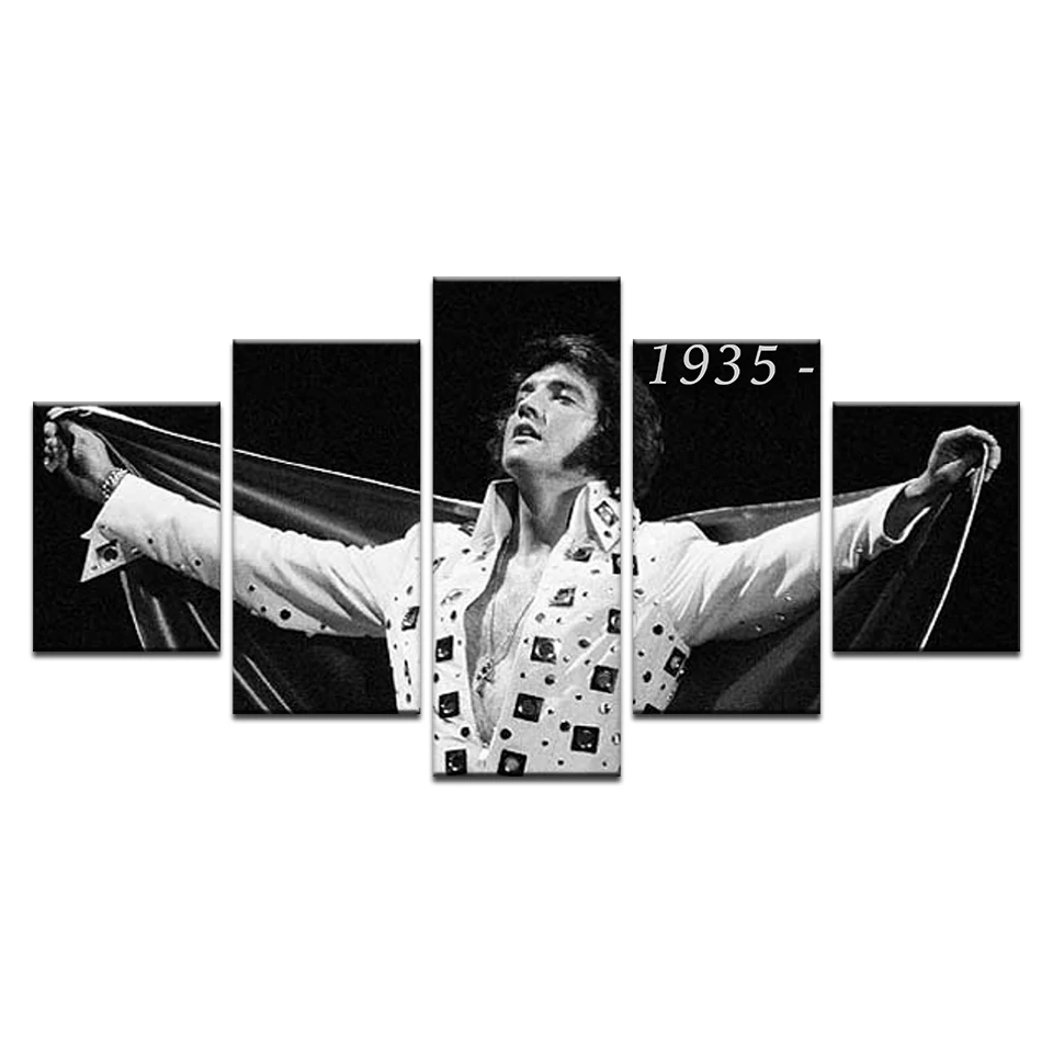 Постер музыкальной легенды Elvis Presley's настенная Картина на холсте HD печатные