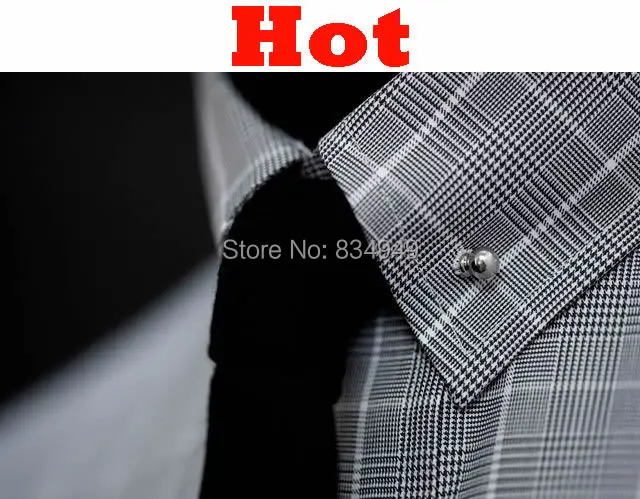 

Custom MADE 100% COTTON Glen Plaid dress shirts, BESPOKE Casual TAILORED Glen Check DRESS SHIRTS, 35 fabric choices