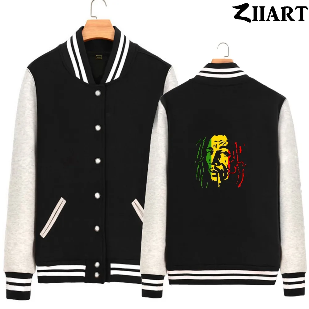 Bob Marley курительная сигарета парная Одежда для девочек и женщин на молнии осенне