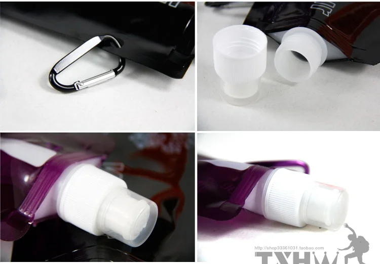 Summer-hot-Eco-Friendly-Portable-Foldable-Reuseable-480ml-water-bottle-with-Carabiner-for-outdoor-sports-travel