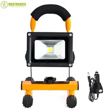 1 шт. 10 Вт перезаряжаемый светодиодный прожектор перезаряжаемый светодиодный аварийный светильник портативный прожектор на батарейках Светодиодный точечный светильник