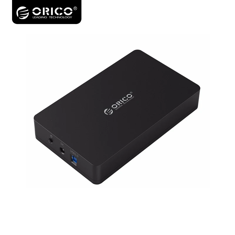 

ORICO 3.5 inch Hard disk box Sata 3.0 to USB 3.0 HDD Case Tool Free Support UASP Protocols Hard Drive Enclosure 3569S3-EU-BK
