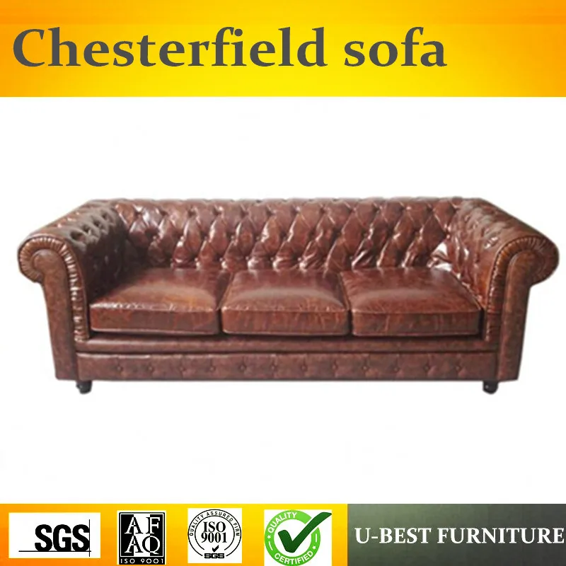 cheap U BEST Best Selling Furniture Villa Living Room Genuine Leather Sofa,Recliner 3 seather Sofa Leather