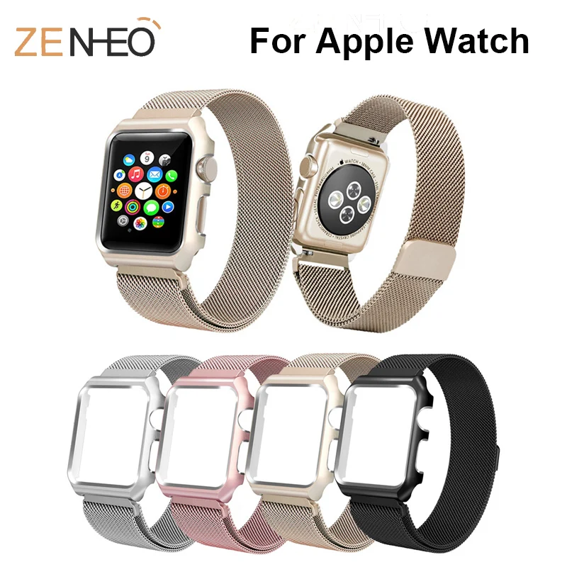 Ремешок для часов из нержавеющей стали Apple Watch 1/2/3/2/1 40/44/38/42 мм|Ремешки часов| |