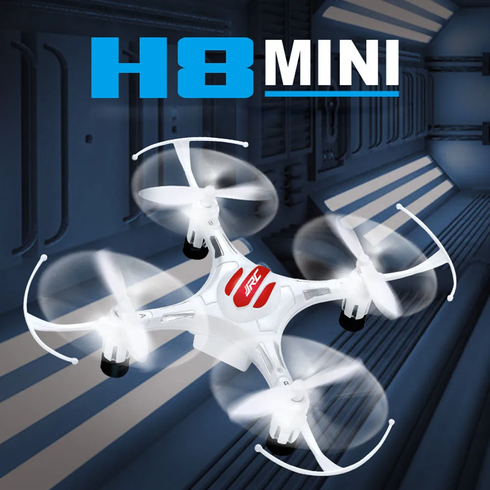 

JJRC H8 Mini White Drone Headless Mode 6 Axis Gyro Quadcopter with 360 Degree Rollover Function One Key Return RTF Copter