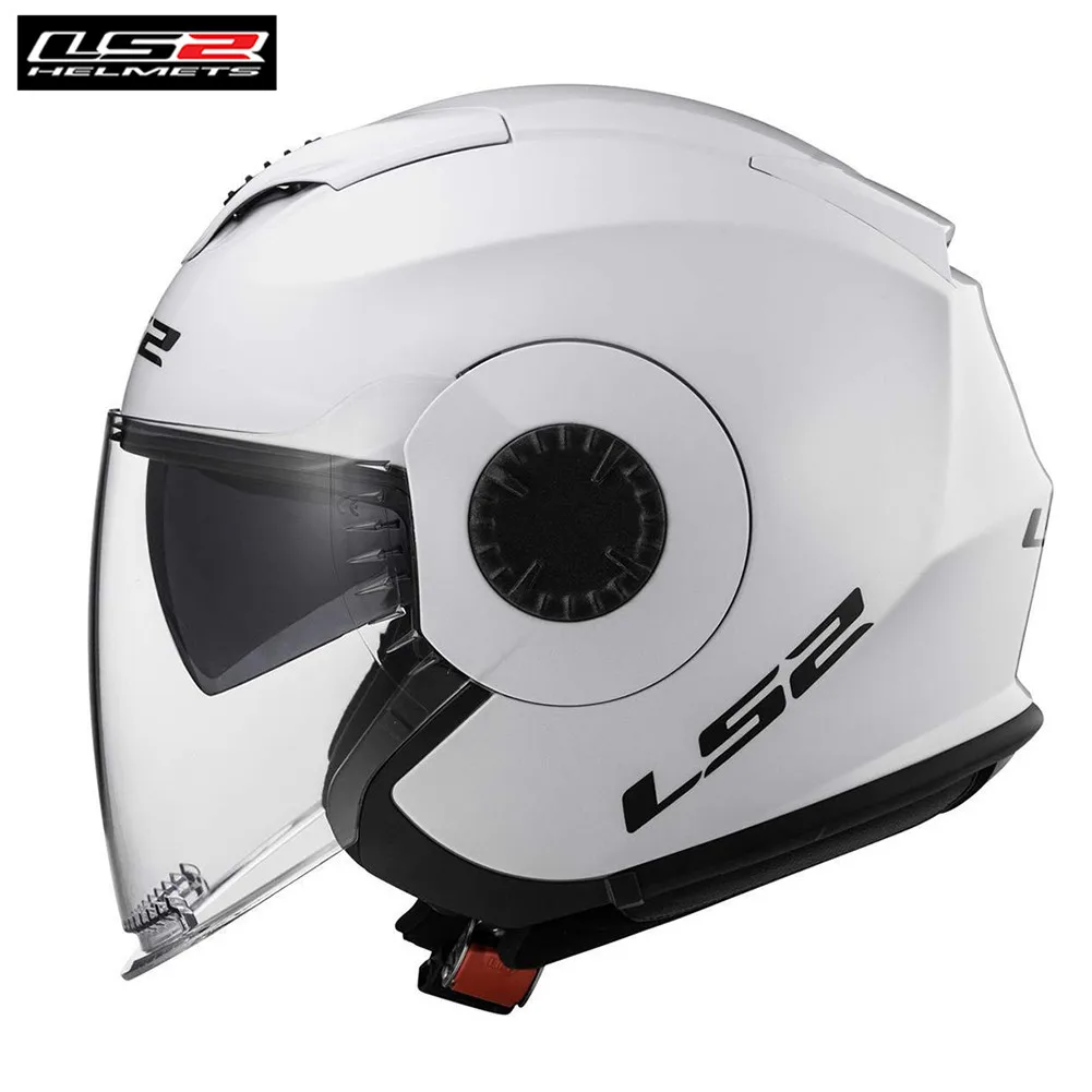 LS2 OF570 Verson 3/4 шлемы с открытым лицом мотоциклетный шлем приспособление для