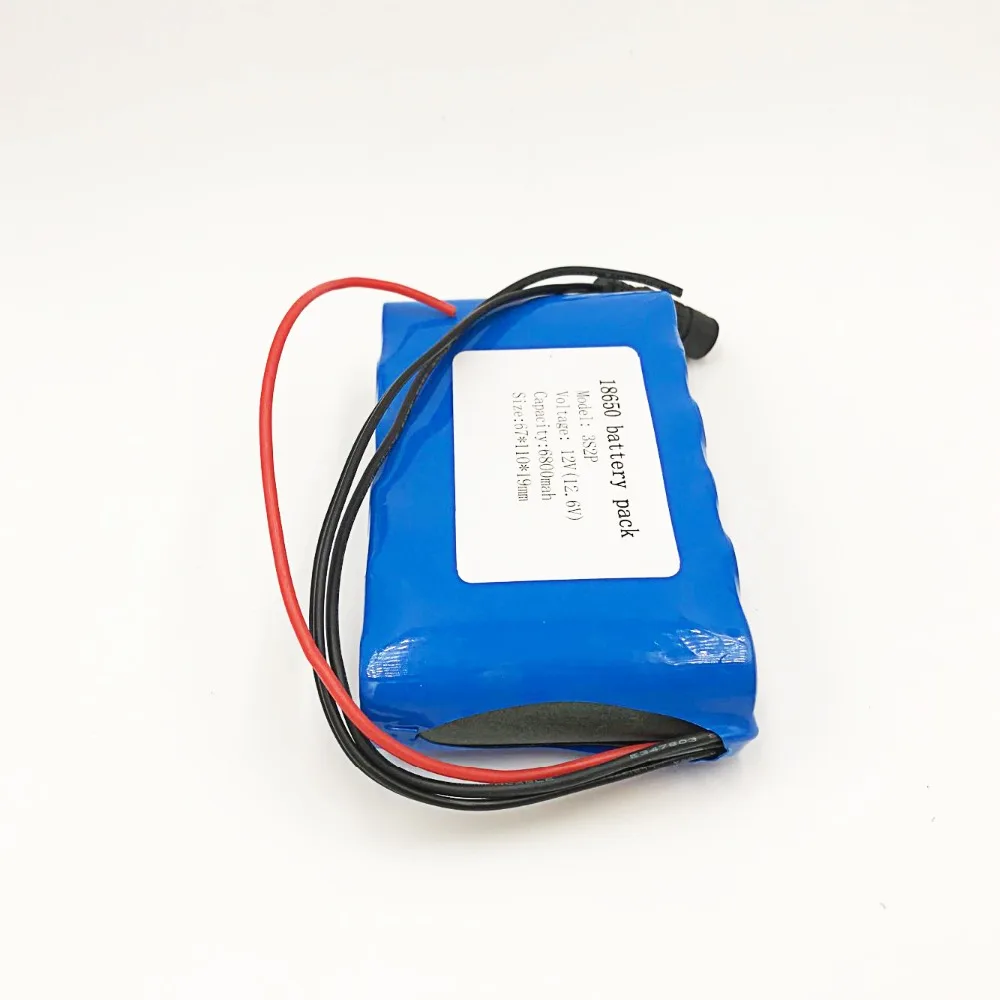 3S BMS 11,1 V 6.8Ah 12,6 V 6800 mAh 12V Портативная перезаряжаемая литиевая батарея CCTV монитор охотничий фонарик