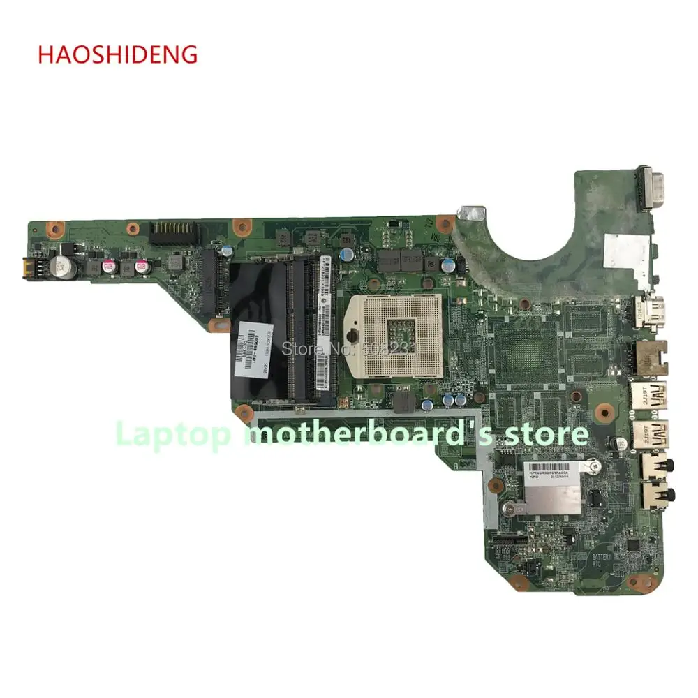 

JU PIN YUAN 680568-001 680568-501 R33 DA0R33MB6F1 mainboard for Pavilion G4 G6 G7 G4-2000 G6-2000 laptop motherboard HM76