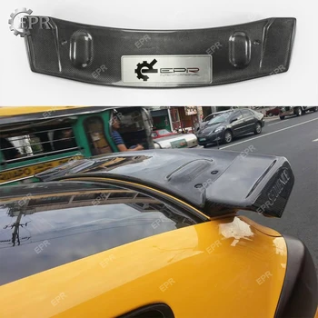 

For Hyundai Veloster Sequence Style Carbon Fiber Rear Spoiler (Non Turbo) Tuning Part Tirm Racing For Veloster Carbon Wing Lip