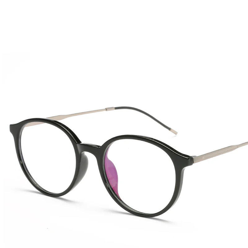 HINDFIELD ретро унисекс круглый TR90 оправа для очков Винтаж очки Брендовые дизайнерские прозрачные линзы очки для компьютера рамка