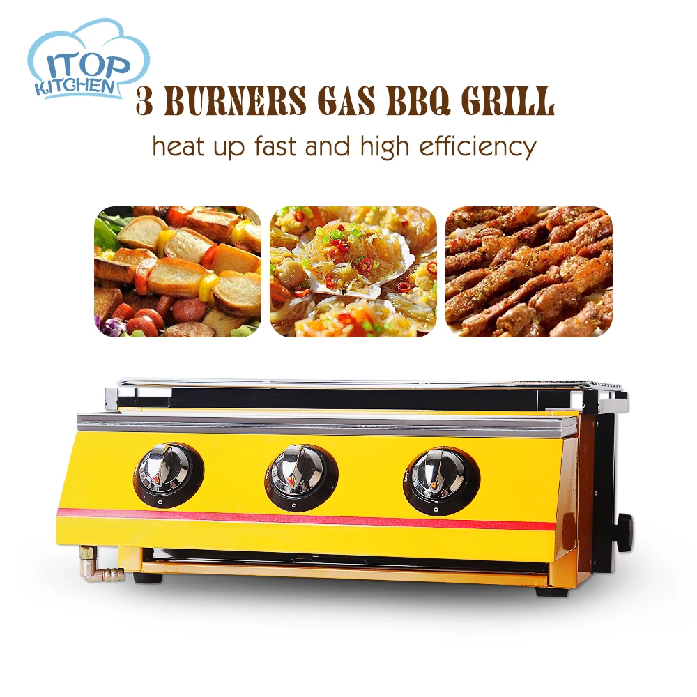 Газовая барбекю гриль с 3 ГОРЕЛКАМИ из нержавеющей стали 2800 Па|bbq grill|burner bbqparty grill |