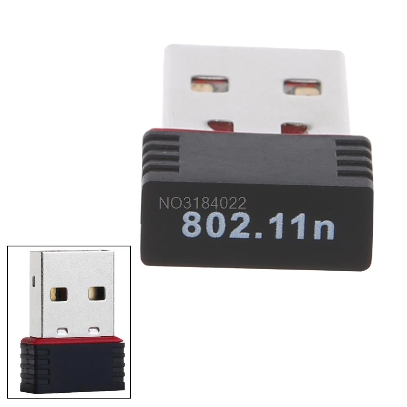 2,0 Мбит/с USB 150 WiFi беспроводной адаптер сети LAN карты 802,11 ngb Ralink MT7601