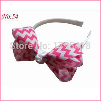 

50 BLESSING Good Girl Boutique Headband 4.5"-5" ABC Hair Bow