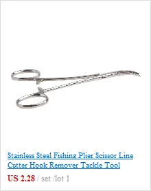 Рыболовный нож из нержавеющей стали плавающий острый портативный 26 см снасти Многофункциональный
