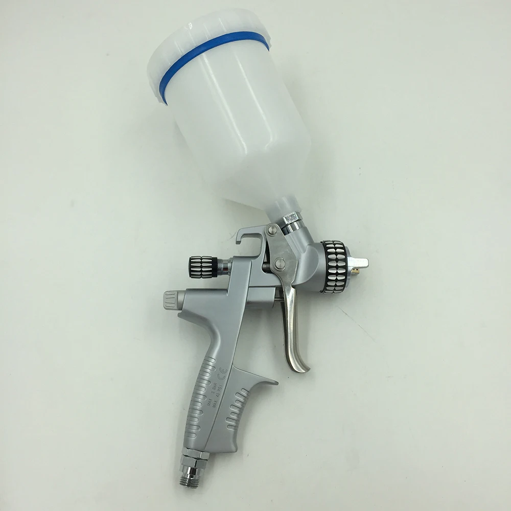 SAT0127 mini spray paint caps hvlp 1.3 professional spray gun manual paint gun