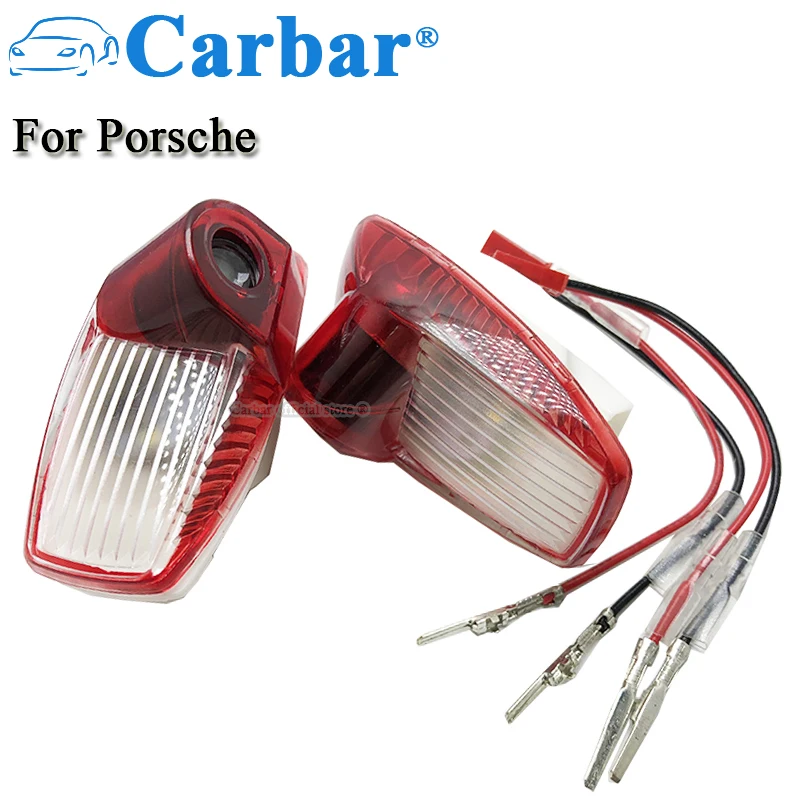 سيارة الصمام ضوء ترحيب الباب شعار Projactor ضوء لبورشه باناميرا بوكستر كايمان 911 جهاز عرض (بروجكتور) ليد شعار مصابيح نوعية جيدة