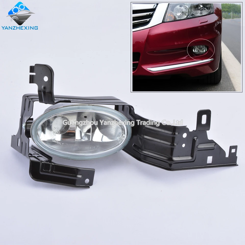 

2PCS Fog Light Fog Lamp Front Bumper Light For Honda For Accord 2011 2012 2013 CP1 CP2 CP3 OEM:33950-TB0-H02 33900-TB0-H02