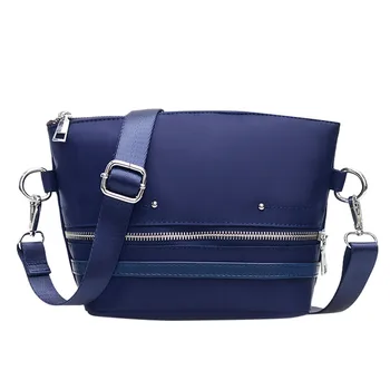 

Women Nylon Shoulder Bag Crossbody Bag Bolsa feminina Fashion Solid Color Zipper Waterproof Dropship New Hot Selling