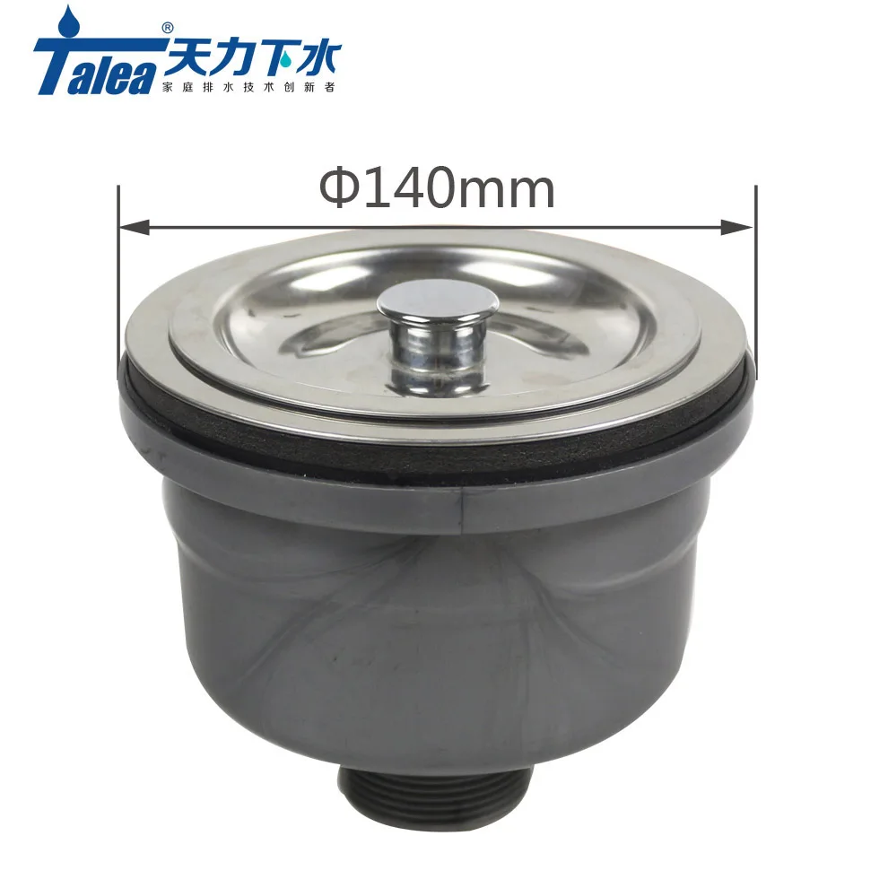 Us 24 63 Talea 140mm Stainless Steelsink Straine Kitchen Sink Strainer Basket Filter For Sink Waster Drain Strainer Prevent Sink Garbage In Kitchen