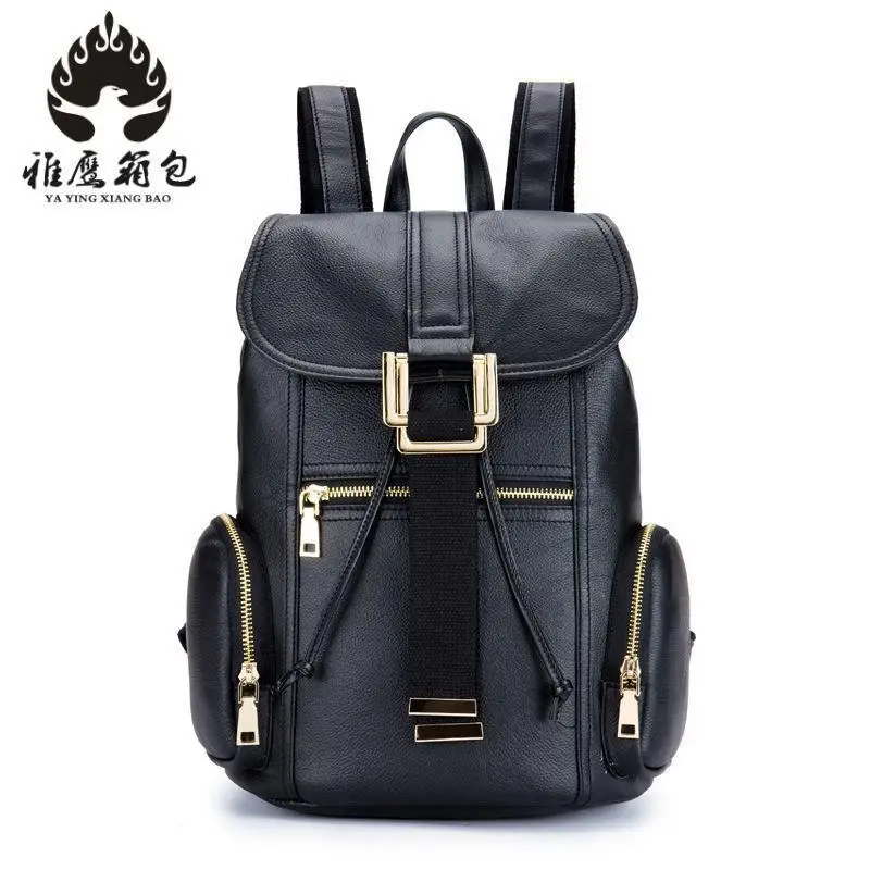 

Brand High Quality Cow Split Leather Women Backpack Vintage Backpack For Teenage Girls Casual Bags Female Shoulder Bags