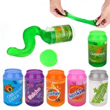 6 Colors Crystal Soda Slime Putty Cute cans of clay colors mud DIY transparent jelly Soft Magic Clay blowing bubbles Slime Toy 6 Colors Crystal Soda Slime Putty Cute cans of clay colors mud DIY transparent jelly Soft Magic Clay blowing bubbles Slime Toy