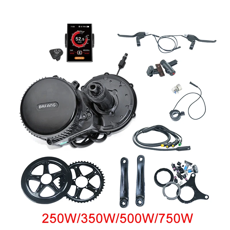 Best Bafang Motor 36V 250W 350W 500W 48V 750W 1000W BBS01 BBS02 BBSHD BBS03 Electric Motor DIY Ebike Kit Electric Bike Conversion Kit 5