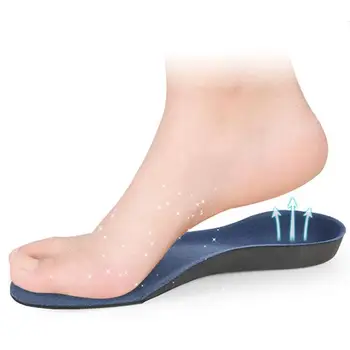 

New Flat Feet Arch Support Insoles Orthopedic Height 3D Comfortable Plush Cloth Orthotic Insoles Foot Pad