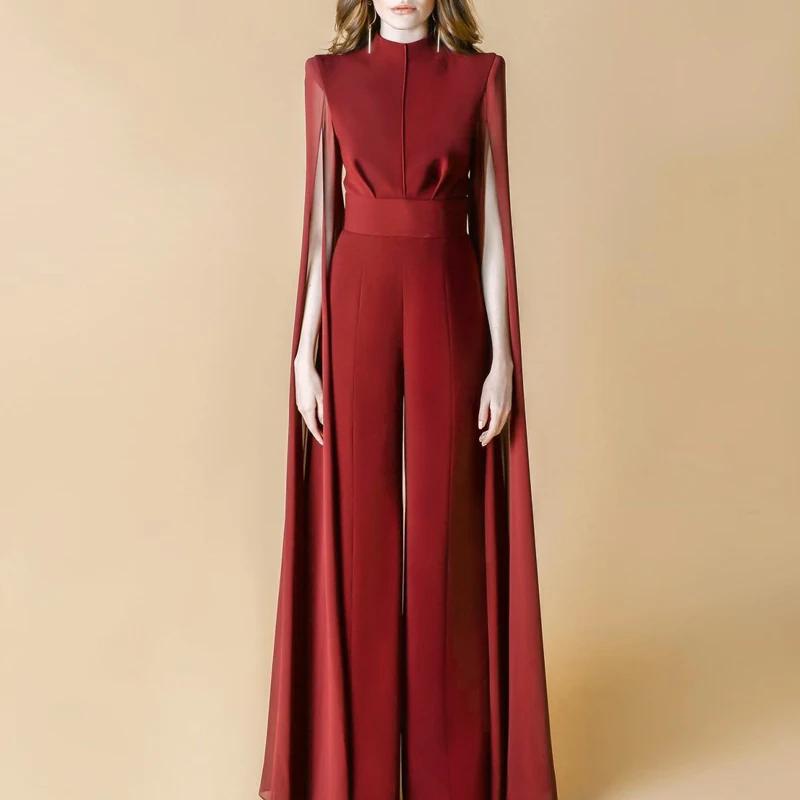 INDRESSME Women Bodycon Autumn Jumpsuit O-Neck Batwing Sleeve Jumpsuit Luxury Celebrity Party Club Vestidos 2018 New With Belt