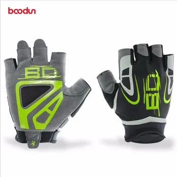 

Boodun 1 Pair Body Building Fitness Gloves Gym Weight Lifting Gloves Sport Training Gloves Exercise Workout Slip-Resistant Glove