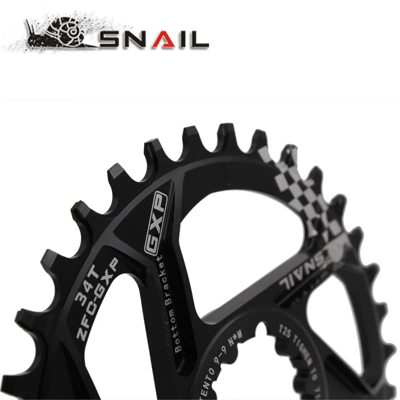 Baratos Plato bielas de piñón fijo bicicleta MTB GXP Plato Cadena Ancha y Estrecha 30T 32T 34T Platos y Bielas para SRAM GX XX1 X1 X9 GXP brompton bielas mtb