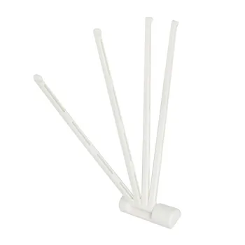 

New Plastic Swing 4 Arms Towel Bar Rack Holder 13 Inch Long