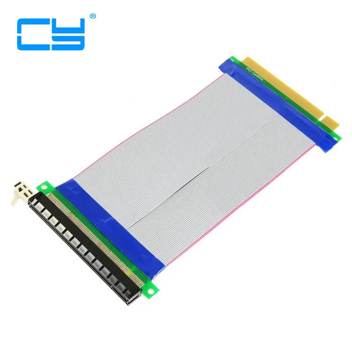 Адаптер удлинитель кабеля PCI E 16X на 16 X Pci Express Гибкий riser 20 см 1X 4X 8X 16X|Компьютерные
