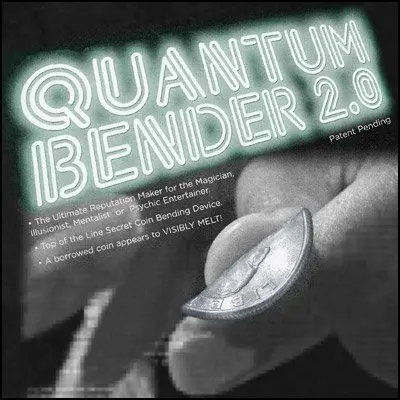 

Quantum Bender 2.0 by John T. Sheets - close-up coin magic Trick / wholesale