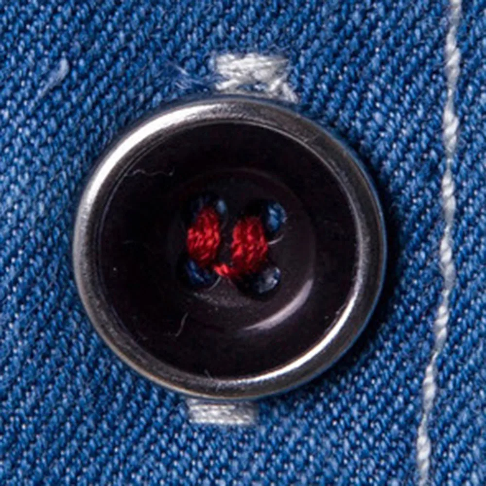 JAYCOSIN мужская осенне-зимняя винтажная однотонная джинсовая рубашка с длинными рукавами, топ-блузка, мужская одежда, рубашки для мужчин