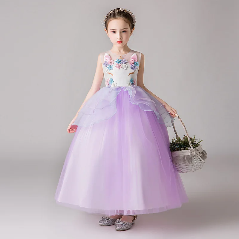 unicorn dress little girl