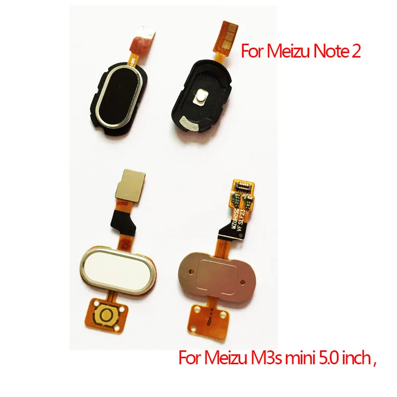 Новая домашняя кнопка отпечатков пальцев Сенсорный ID сенсор ключ возврата гибкий кабель лента для Meizu M2 Note M3S M5 M5S