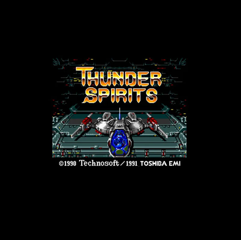 Игровая карта Thunder Spirit NTSC 16 бит 46 пин большая серая для игроков в США|Картриджи| |