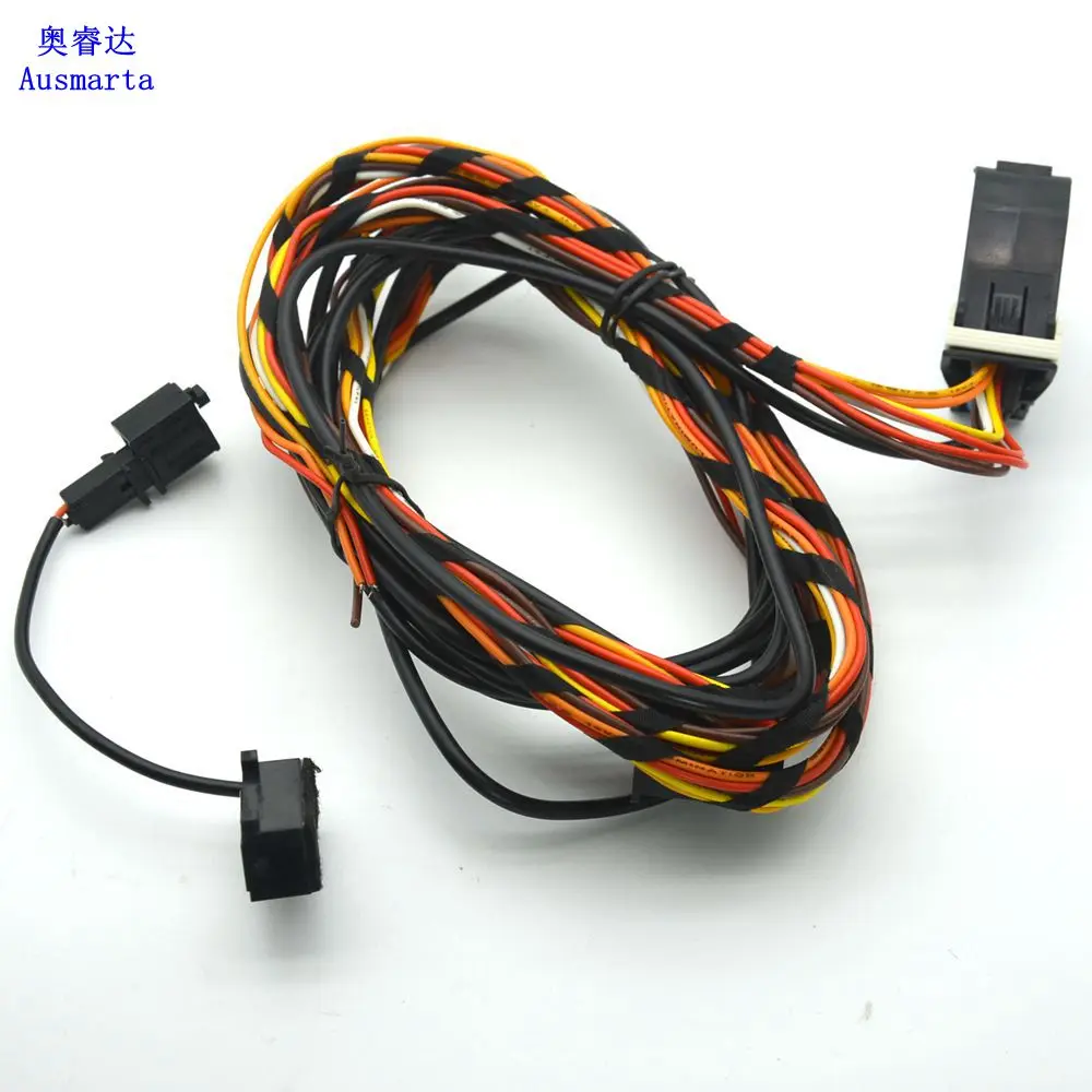 9w2 9w7 bluetooth проводной микрофон для VW jetta passat Tiguan Touran CC EOS Polo код 510 RNS510 4E0972144 - Цвет: Harness and receiver