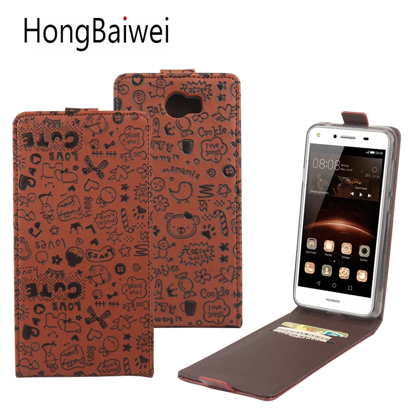 Чехол сумка для Huawei Y5 II P 9 10 P8 lite 2017 чехол с откидной крышкой Y6 Pro Honor 4C 5X8 Enjoy 5 5C Play