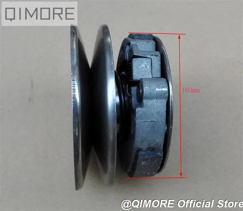 JOG50 Rear Clutch pulley size 2
