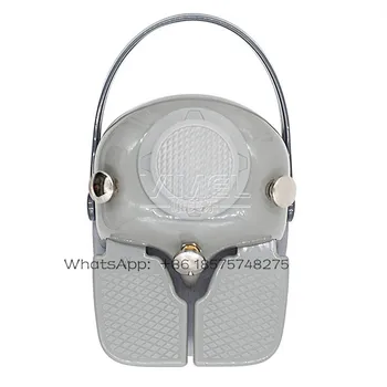 

milti functional Dental Foot Control Pedal with Tube Cable 2-Hole for Standard dental unit accessories