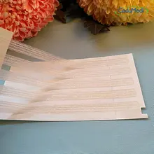 1 шт., 6 мм* 100 мм, лента для вырезания бровей без шва, цезарезанная секция, Послеродовая клейкая лента для красоты, хирургическое Снижение напряжения в