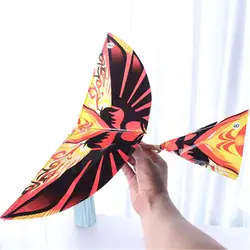 Сборка ручной работы резиновый браслет "сделай сам" мощный бионический Воздушный самолет Ornithopter модели птиц Science детские игрушки для детей