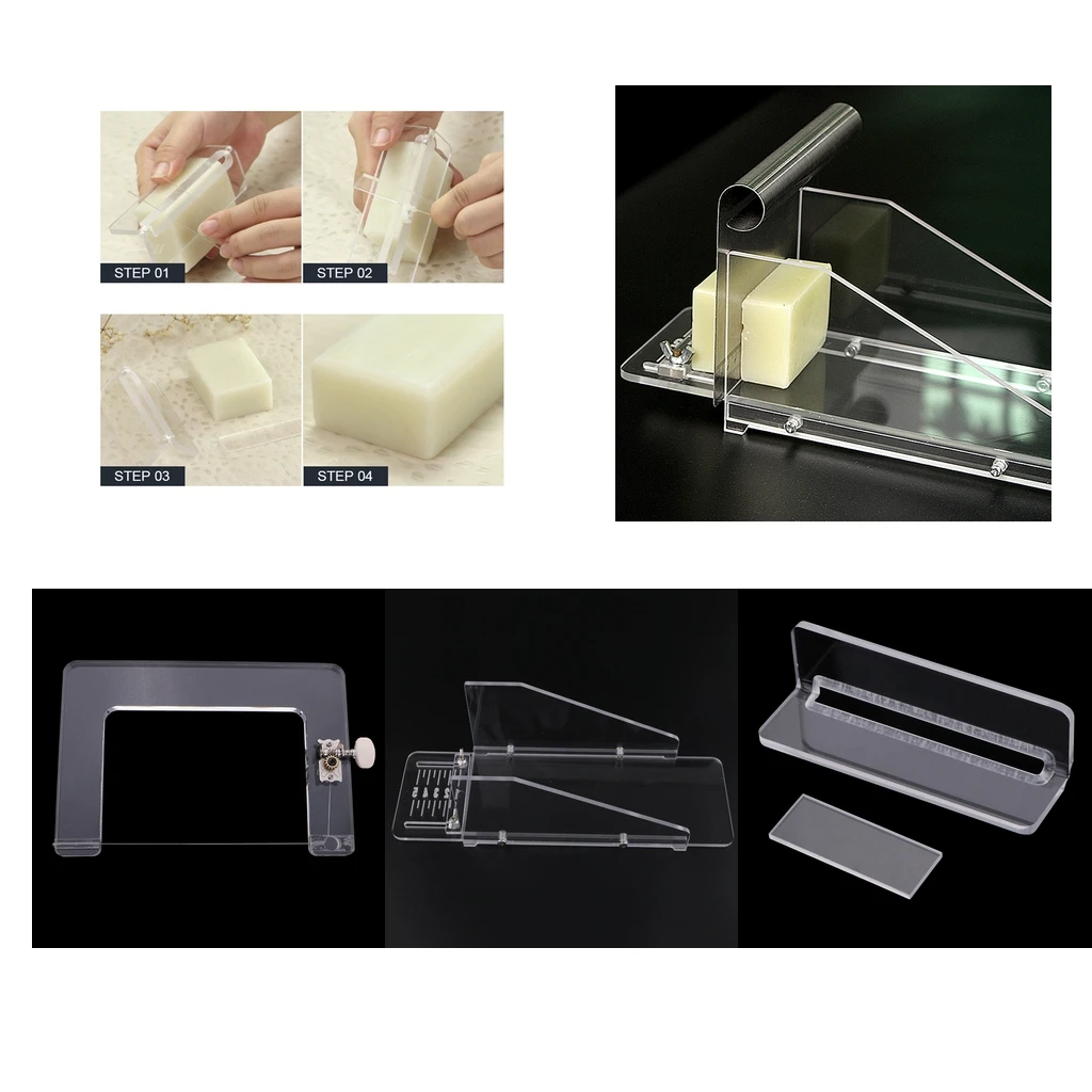 

Acrylic Soap Mold Cutter Box Soap Beveler / Planer Steel String Saw Loaf Soap Cutter Silcer Handmade Soap Making Edge Trimming