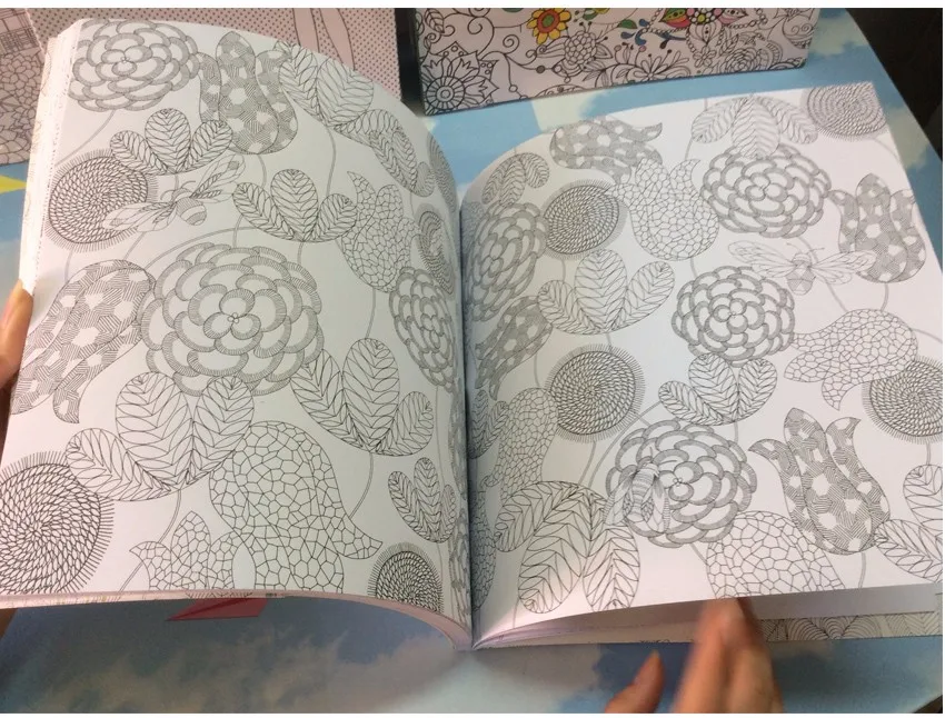 96 страница английское издание животное Королевство книга-раскраска для детей и взрослых снятие стресса Рисование секретный сад раскраска