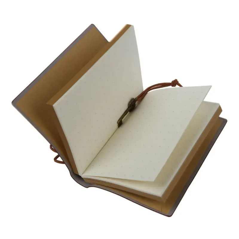 Нежный крутой классический винтажный кожаный переплет пустые страницы тетрадь для дневника