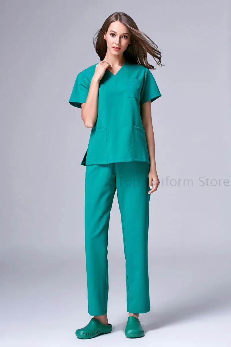 Новая цветная Женская Больничная медицинская одежда, Униформа, стоматологическая клиника, Рабочая Униформа для салона красоты, медицинская одежда